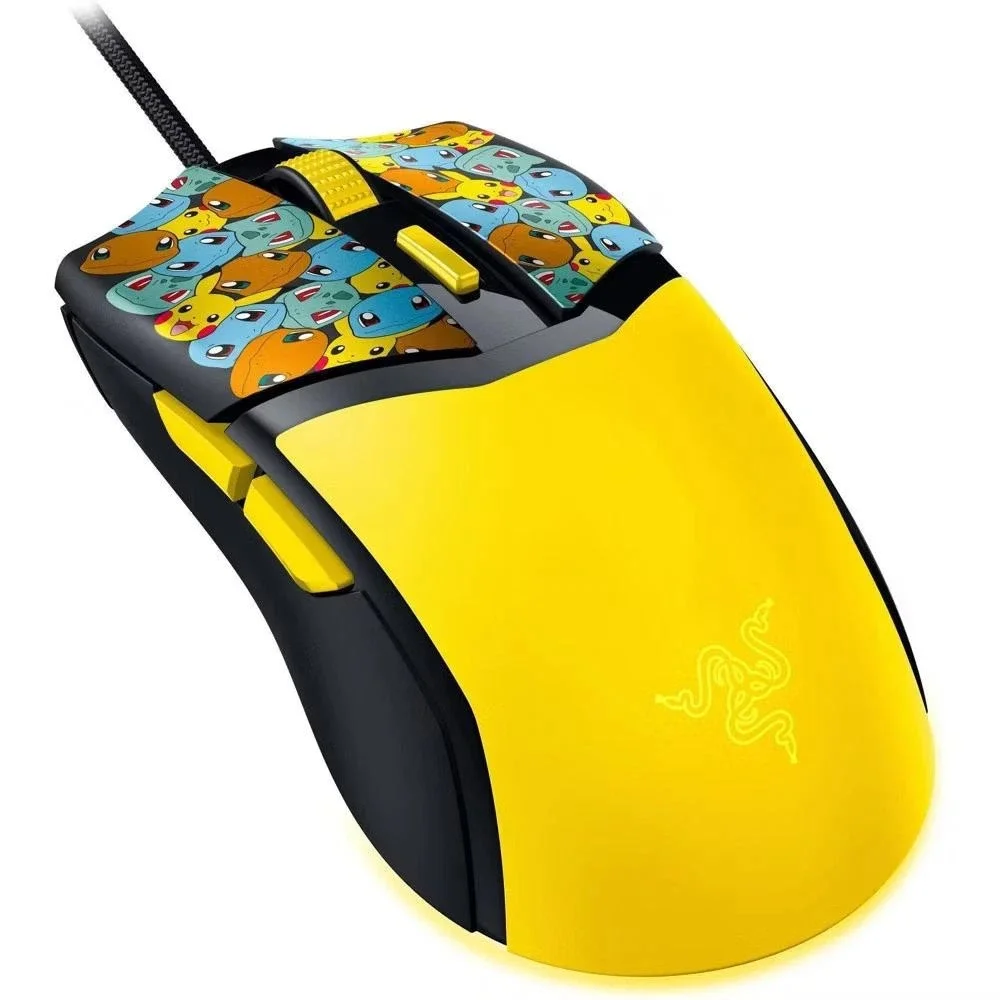 New! Razer Cobra Gaming Mouse Pokemon Kanto Starters Edition Customizable Gen-3